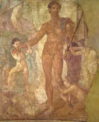 Teseu e o Minotauro, Pompéia